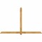 Ekena Millwork Eugene Rough Sawn Timber Gable Bracket, Western Red Cedar, 96"W x 60"H x 4"D x 4"F, 15/12 Pitch GBW096X60X0404EUG00RWR - alternate 1